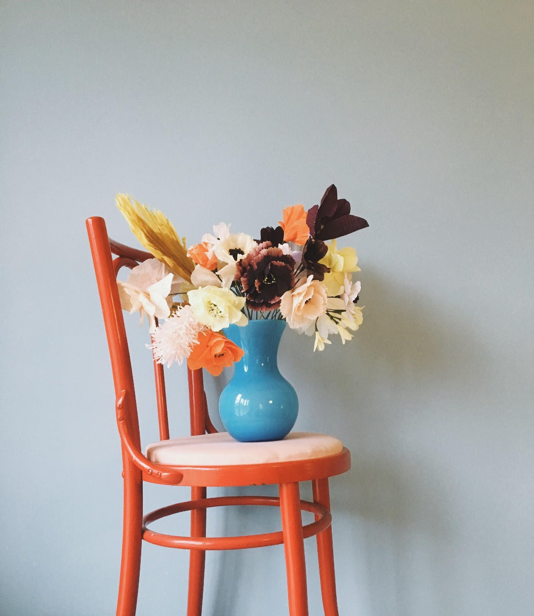 Studio About Ice Poppy papirblomst - rose - Bahne